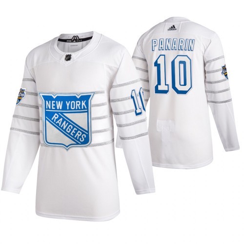 New York Rangers Trikot #10 Artemi Panarin Weiß 2020 NHL All Star